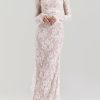 Occasion sthcute | Vintage Lace Ruched Elegant Maxi Dress With Shawl