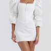 Occasion sthcute | Off Shoulderu00A0Hook And Eyeu00A0Corset Mini Dress White