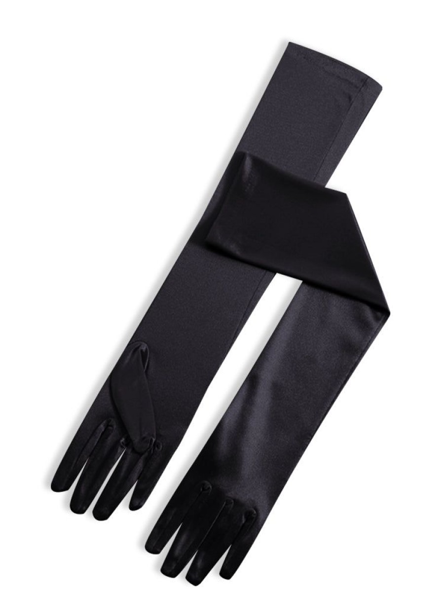 Accessories sthcute | Elegant Satin Opera-Length Women Gloves